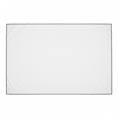 Full drape sheet laid flat - top view