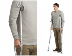 In-use on crutches
