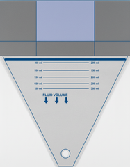 Graduated markings detail