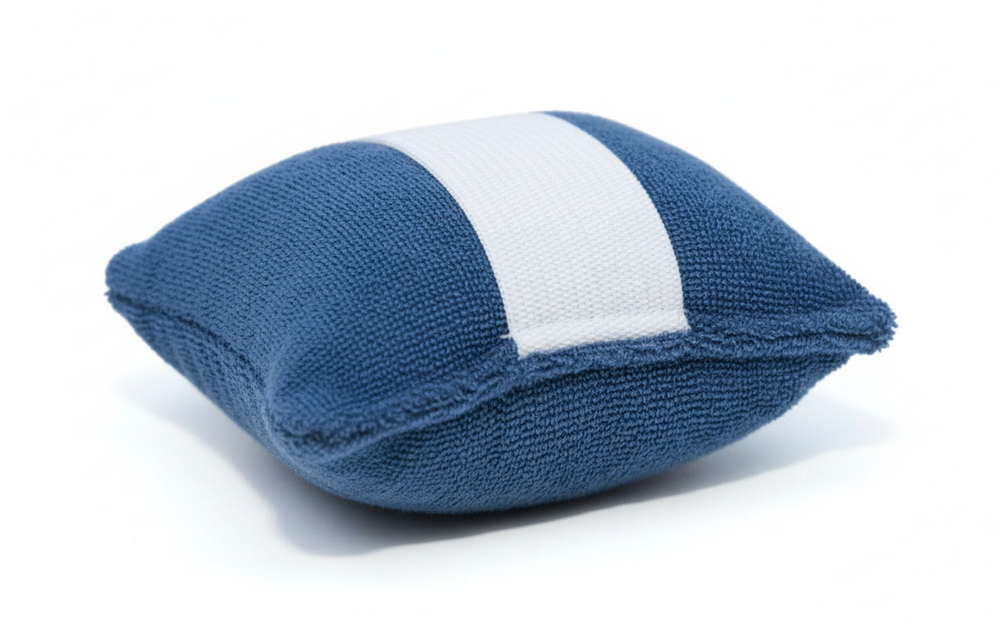 Close-up of terry fabric texture