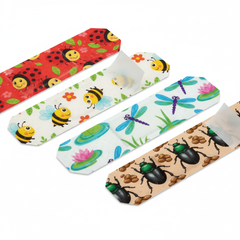 Busy Bugs Bandages - Close-up Detail