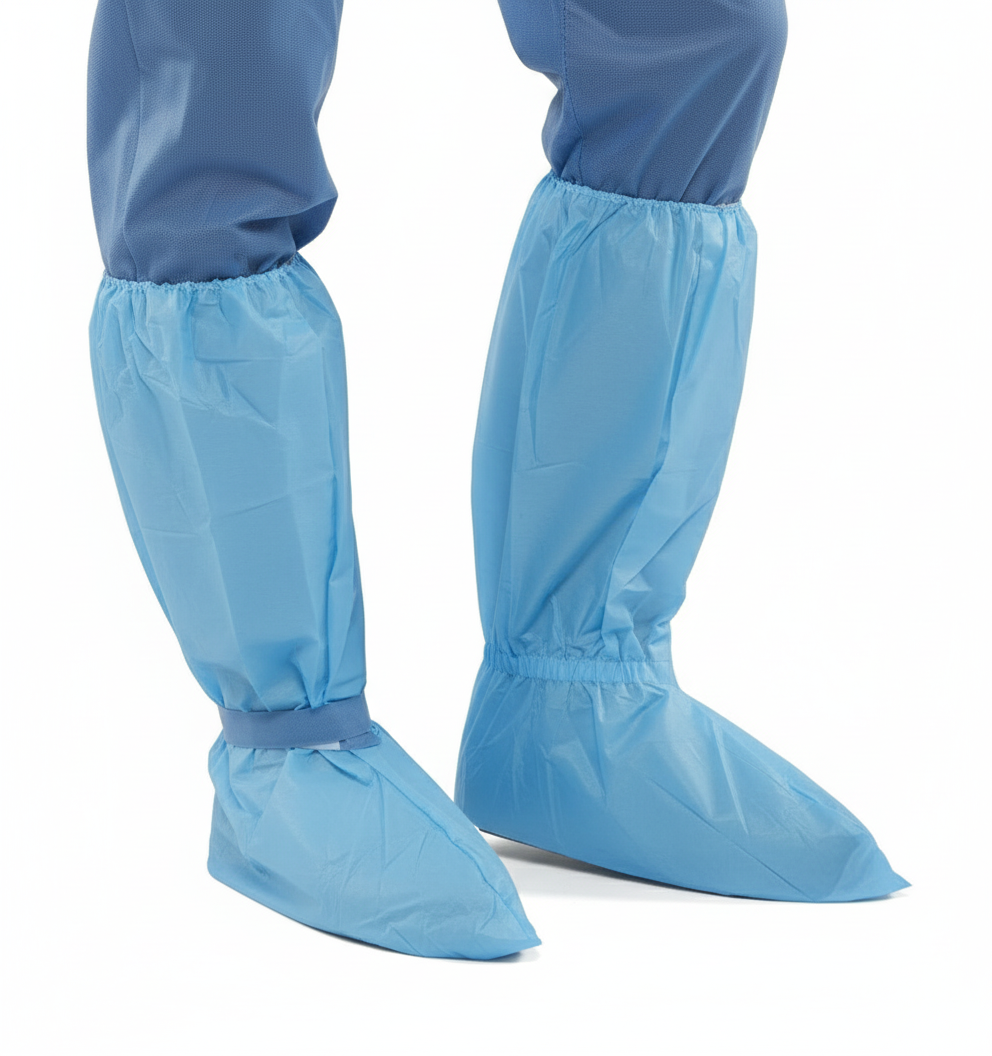 Boot covers worn on foot