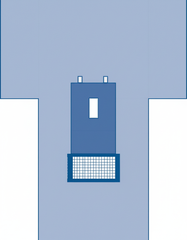 Top-down view of complete cystoscopy pack