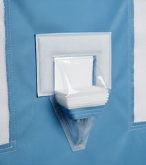 Reinforced zone and pouch detail