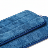 Close-up of microfiber texture