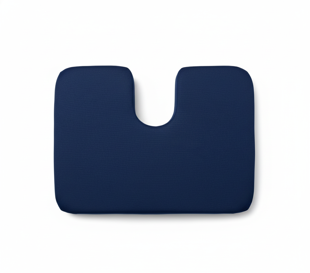 Top view showing pressure relief cutout