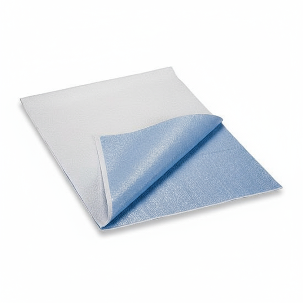 Folded drape at 45-degree angle