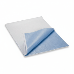 Folded drape at 45-degree angle