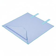 Medline ResiStat Reusable Sterilization Wrap - Ceil Blue Medical Grade Surgical Wrapper