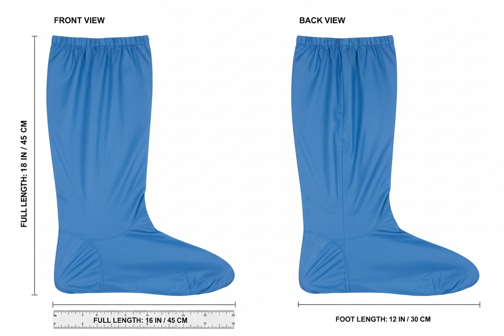 Flat lay front and back comparison