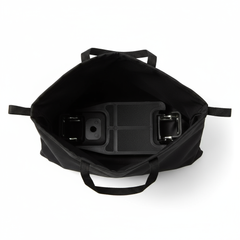 Top-down interior storage view