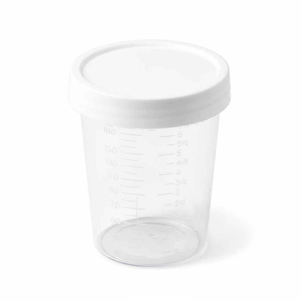 Top view showing opening and lid