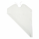 Disposable Waterproof Plastic Bib - 45 Degree Angle