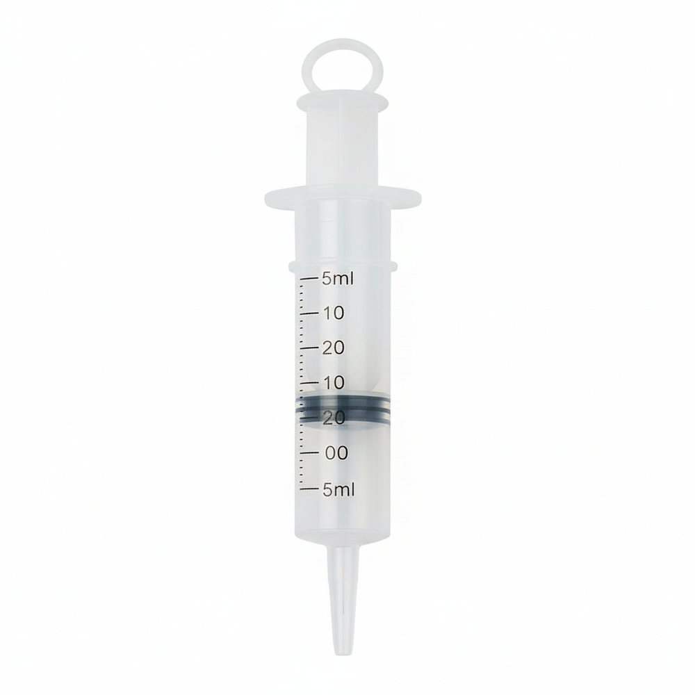 Medline Piston Irrigation Syringe - Top View