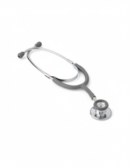 Medline Dual-Head Neonatal Stethoscope - Professional Gray, Latex-Free Design