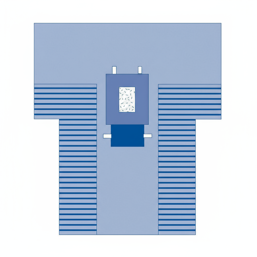 Full T-Drape Layout View