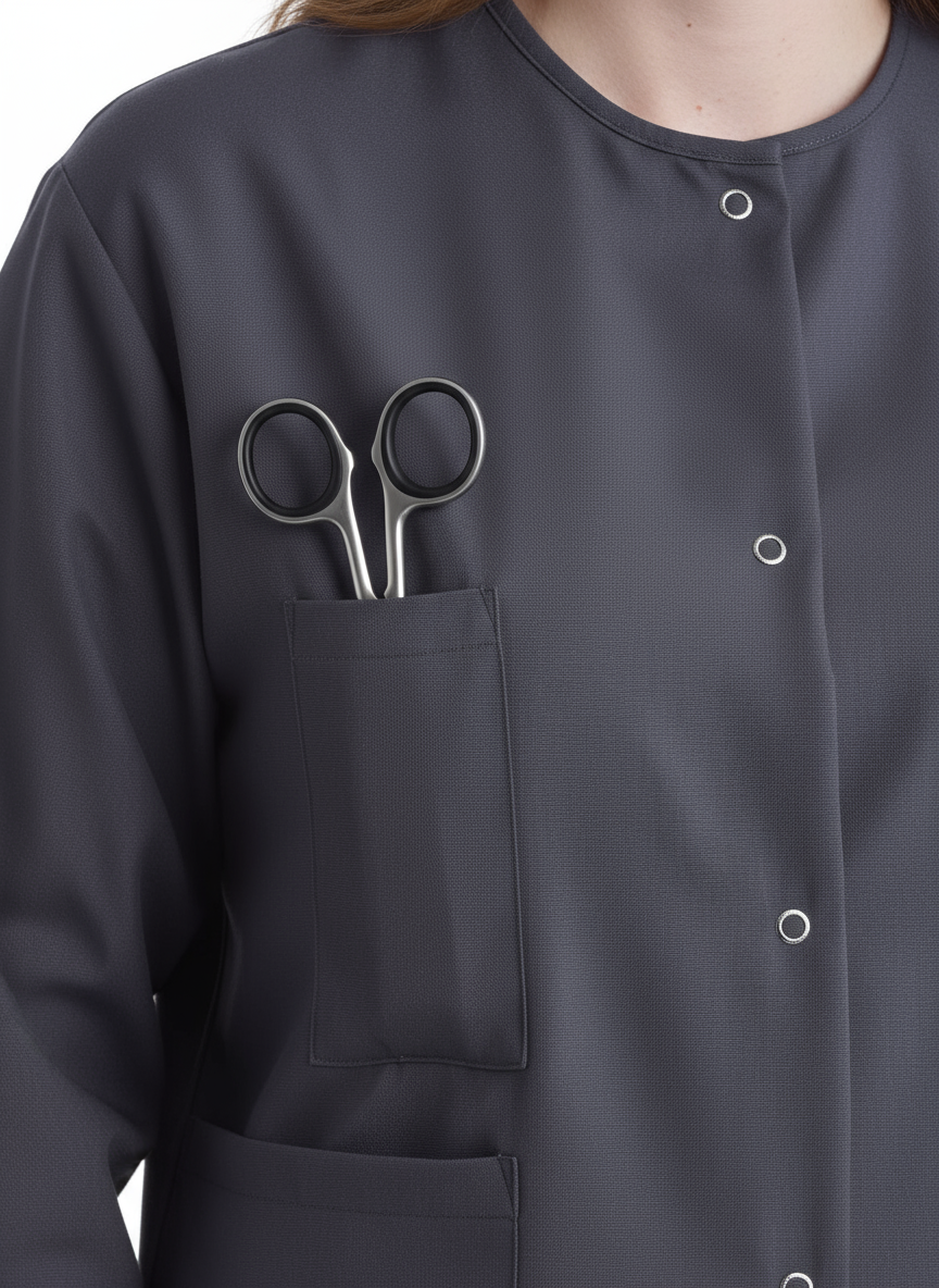 Pocket and Scissors Holder Detail