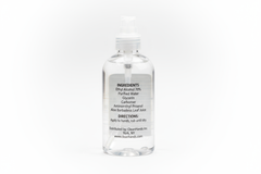 Hand Sanitizer Back Label