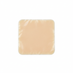Top view of hydrocolloid dressing