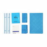 Close-up detail of surgical pack