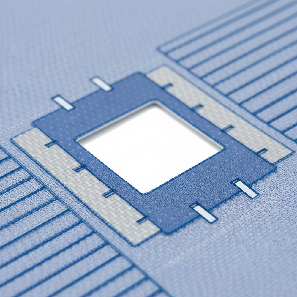 Adhesive Fenestration Detail