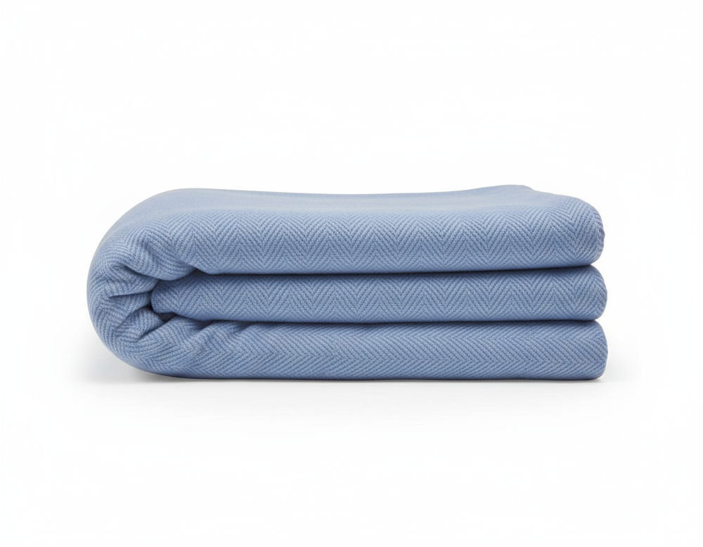 Folded Blanket - Side Angle