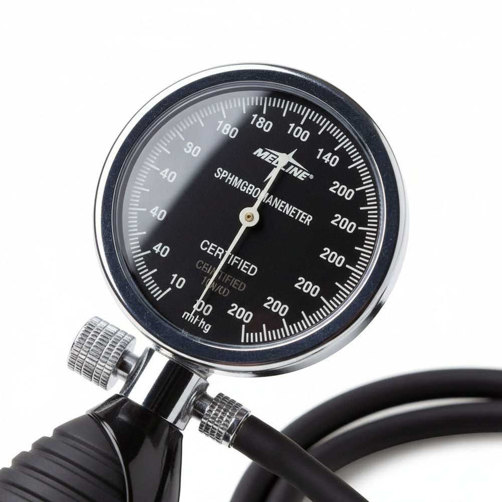 Pressure Gauge Detail Close-Up
