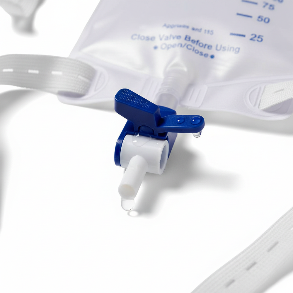 Flip-Drain Valve Close-Up