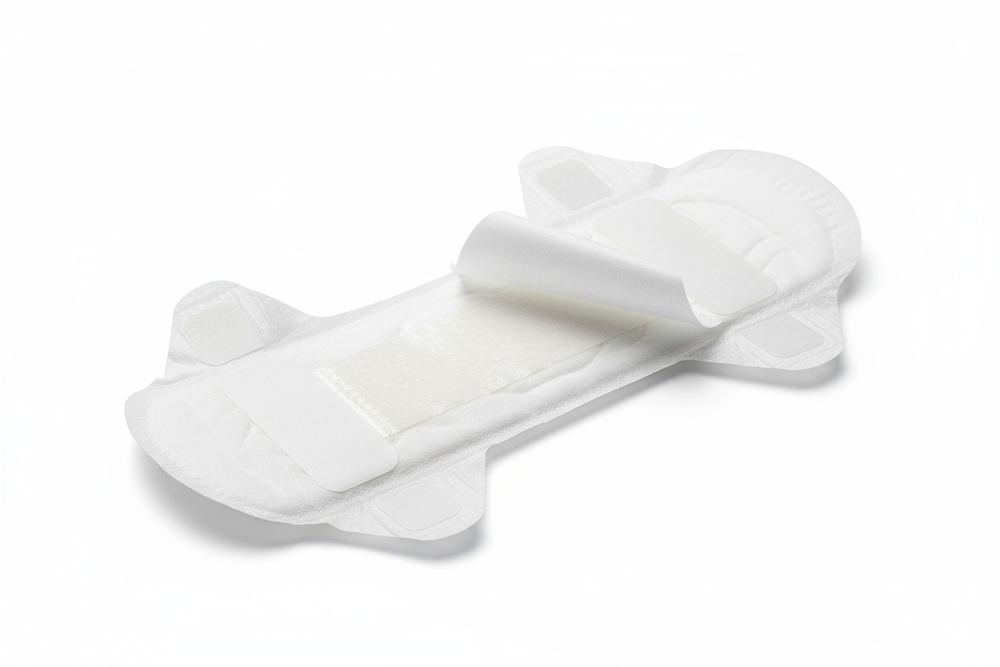 Adhesive backing detail