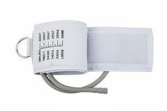 Front view of blood pressure cuff