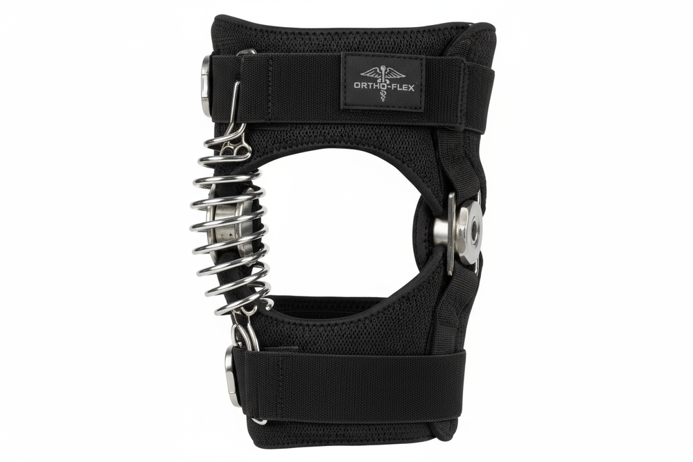 Side view of knee support