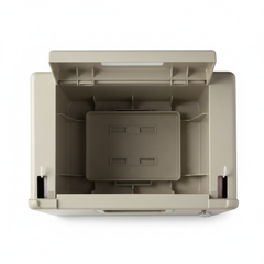 Medline Locking Sharps Cabinet - Interior Compartment