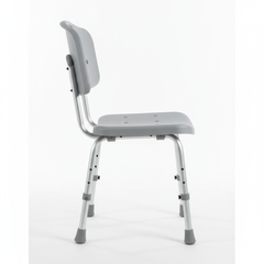 Side view of shower chair