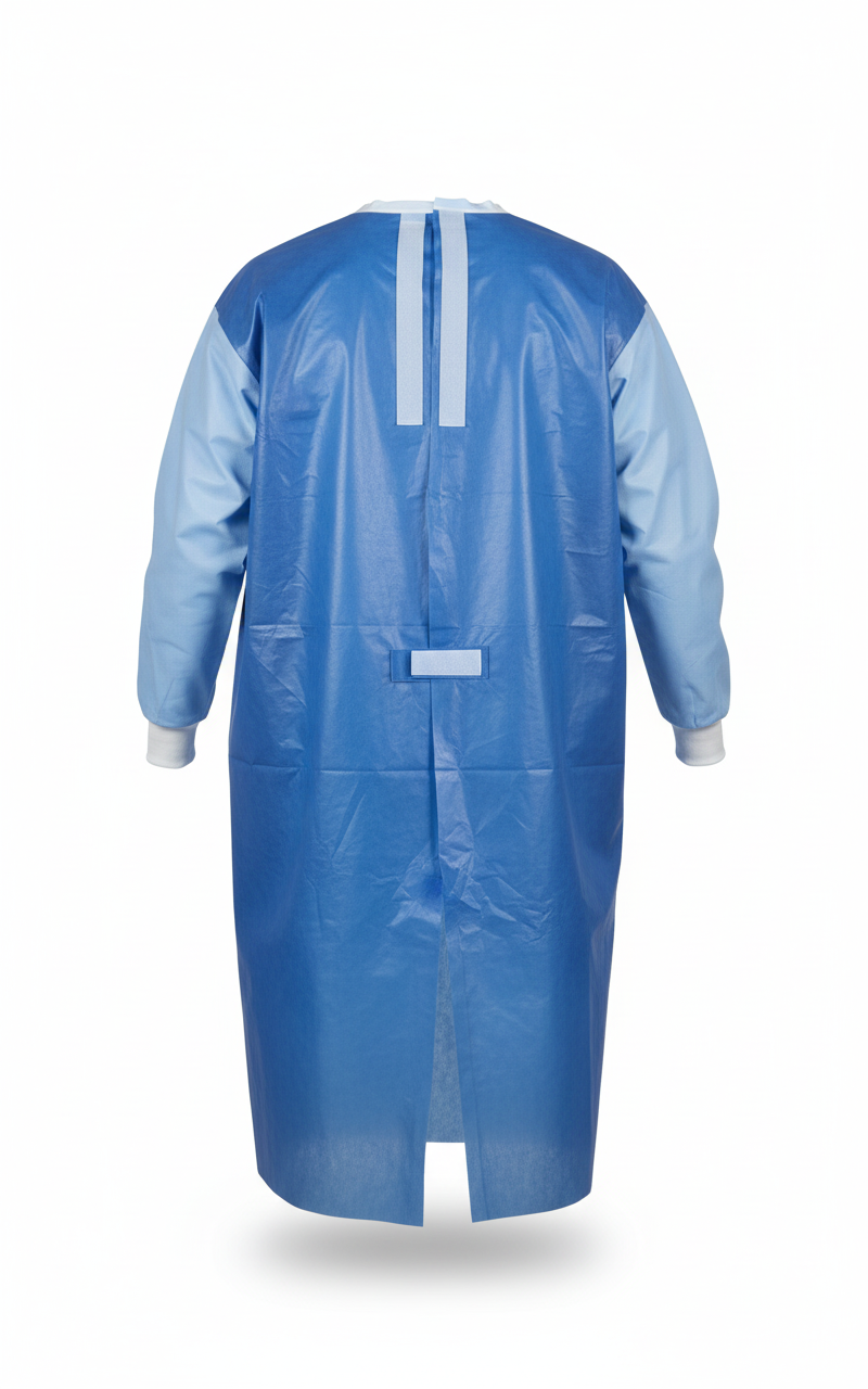 Back view showing hook and loop closure