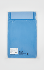 Top-down view of surgical drape