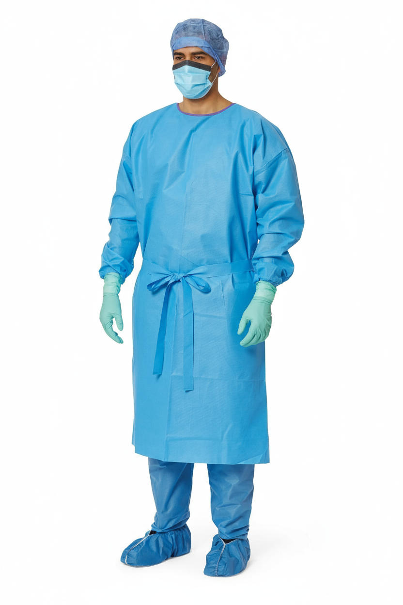 Three-quarter front view on mannequin