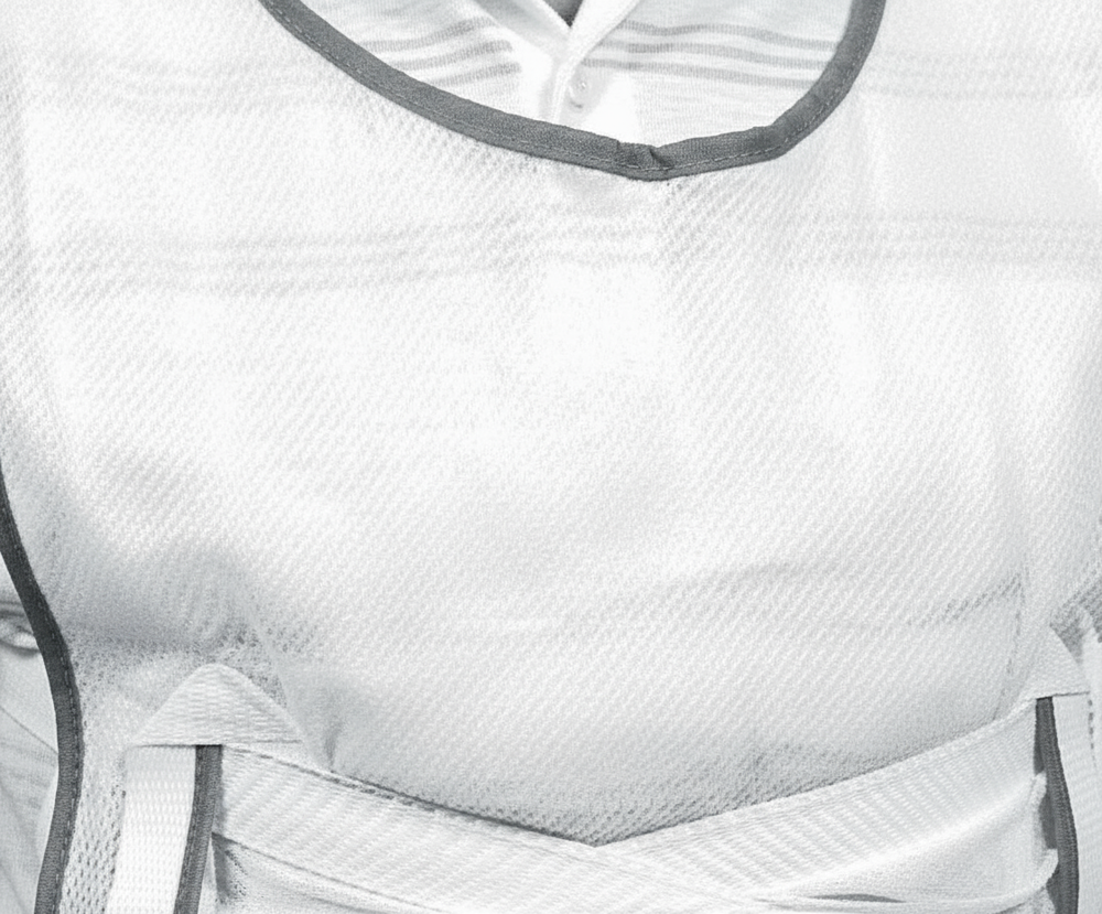 Close-up of cotton fabric texture