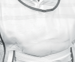 Close-up of cotton fabric texture