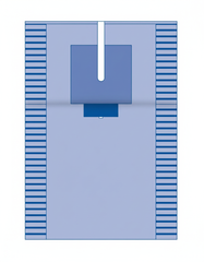 Overhead view of EENT surgical drape