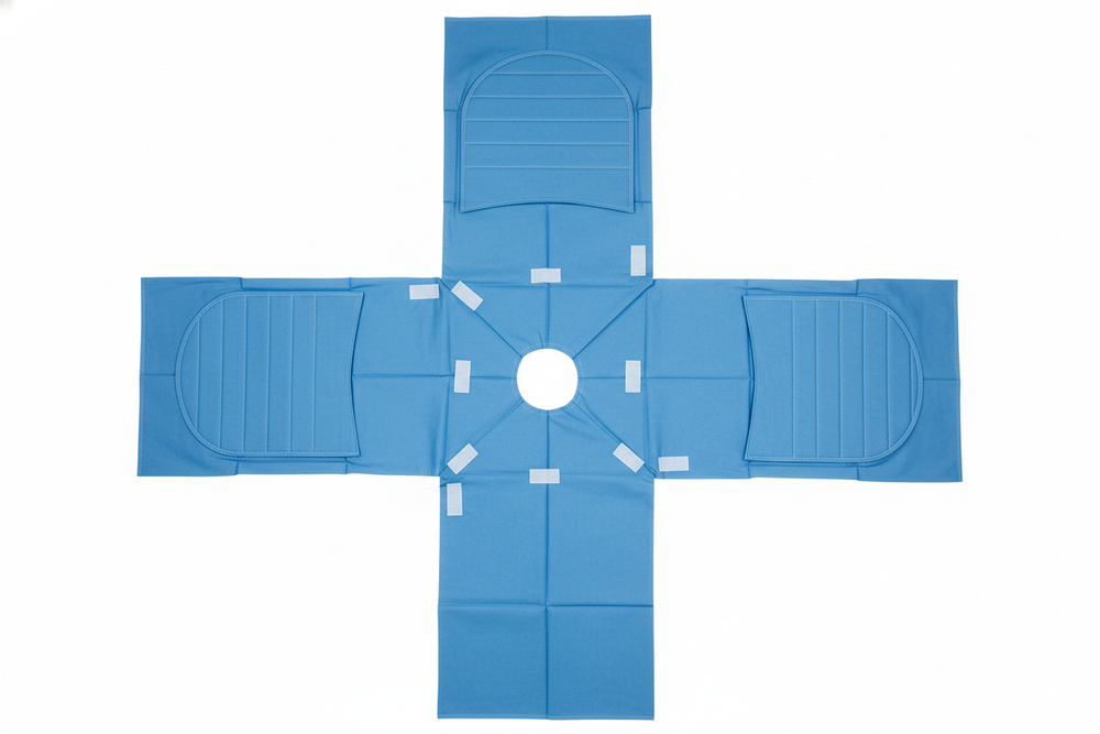 Full T-Drape Top View