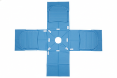 Full T-Drape Top View