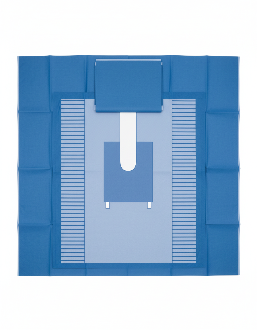 Top-down overhead view