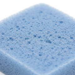 Close-up foam texture detail