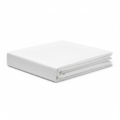 Folded sheet side view