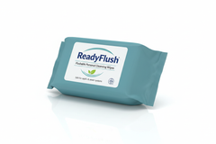 ReadyFlush Wipes - Three-Quarter Angle View