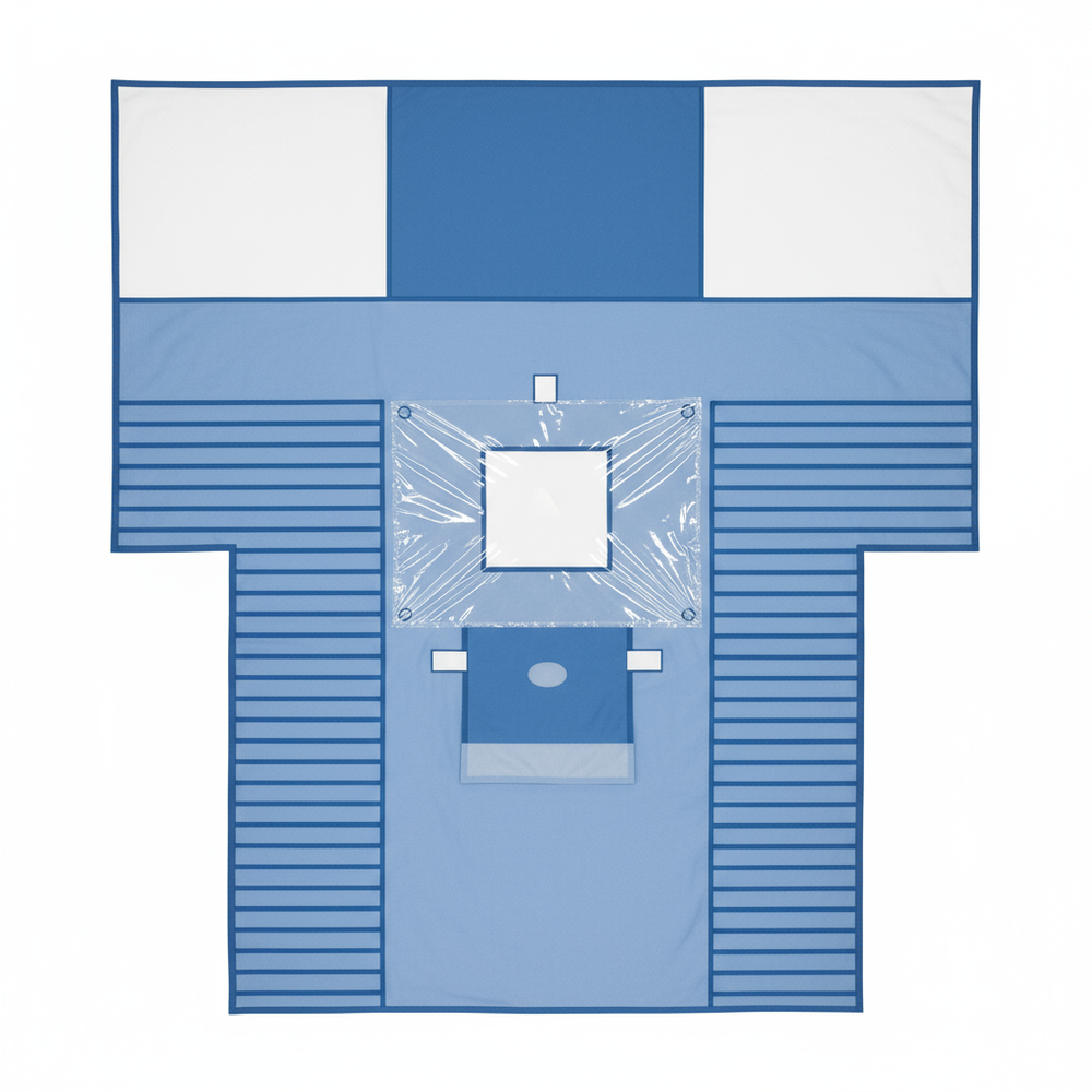 Top-down layout view