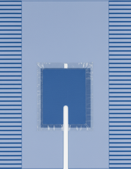 Adhesive split close-up