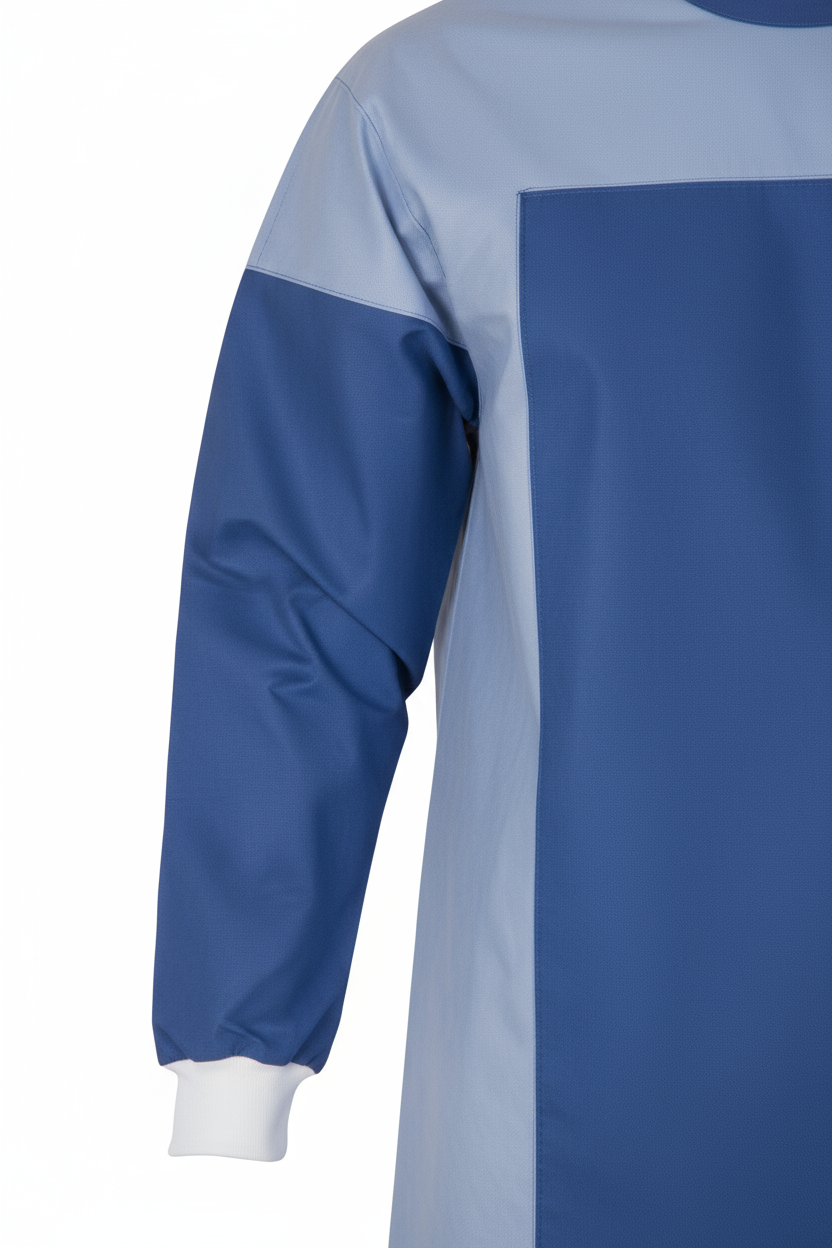 Sleeve detail close-up