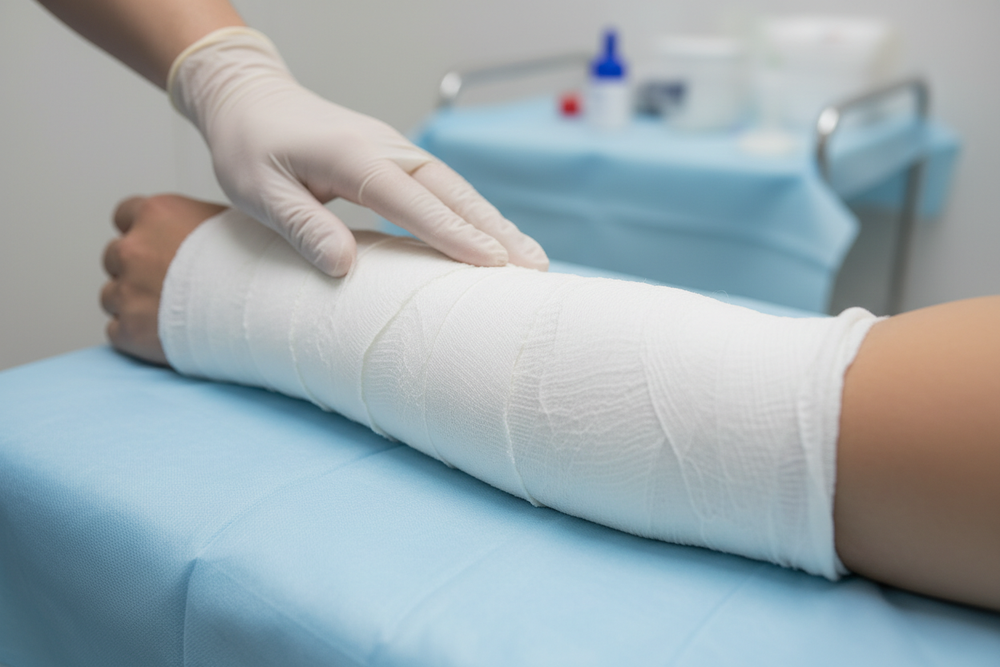 Synthetic Undercast Padding - In Use