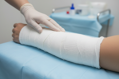 Synthetic Undercast Padding - In Use